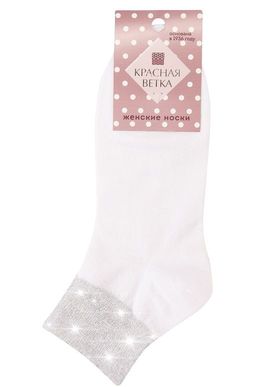 Носки женские с люрексом Красная ветка  фото 2