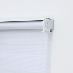 Штора рулонная День-ночь с люрексом, 120180 см (с учётом креплений 3,5 см), цвет белый - Simaland фото 3