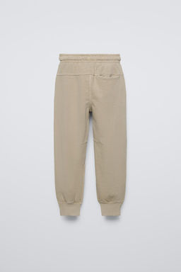 FLEECE JOGGERS WITH ZIPS - Zara фото 2