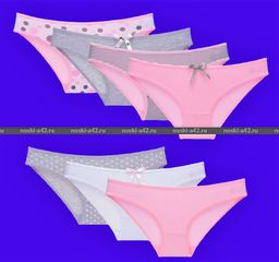 Цена за 7 шт. Трусы женские Турция Неделька - 7 шт. арт. 36454 L (44-46) - For you фото 4