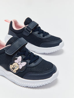 Minnie Mouse Bask?l? K?z Bebek Spor Ayakkab? - Waikiki фото 3