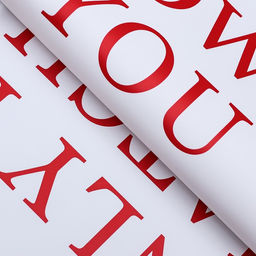 Цена за 20 шт. Пленка для цветов матовая, Цветы для тебя, 57х56cм, красный - UPAK LAND фото 2