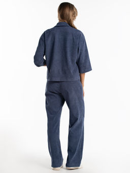 Жакет вельветовый индиго - Odis фото 4