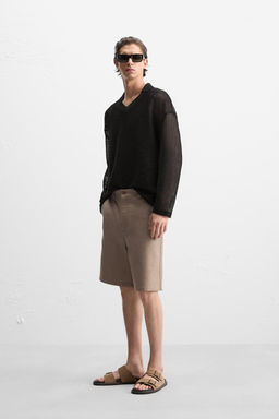 MESH TEXTURED POLO SHIRT - Zara фото 4