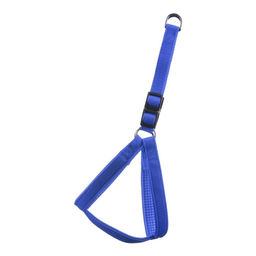 Шлейка Комфорт комбинированная, 2 см, ОШ 40-58 см, ОГ 46-60 см, синяя - Пижон фото 2