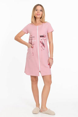 Халат М324066Пв розовый