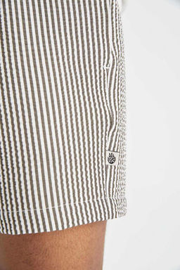 Полосатые короткие шорты для плавания - Defacto фото 6