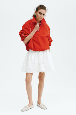 Falda en bordado ingl?s con cord?n de ajuste - H&m фото 2