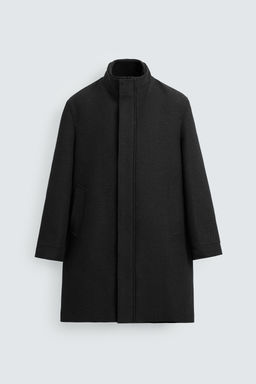 ABRIGO CUELLO DESMONTABLE / Gris - Zara фото 7