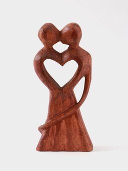 Сувенир Узы брака, 20?9?3 см, дерево, коричневый
