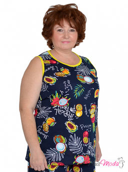 Майка Модель №662 размеры 44-84 - Plusmoda фото 5