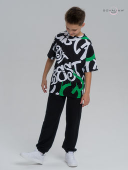 Костюм Daily men граффити бенеттон-черный - Sovalina фото 18