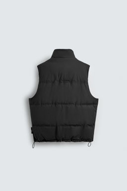 RUBBERISED PUFFER GILET - Zara фото 8