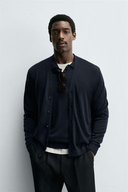 100% WOOL CARDIGAN - Zara фото 2