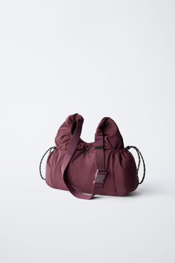 SHOPPER NYLON / Rojo Burdeos - Zara фото 2