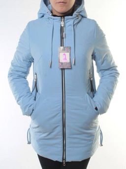 A620 GRAY Пальто зимнее женское (200 гр. био-пух)