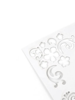 Цена за 2 шт. Трафарет для украшения пасхальной выпечки в наборе с топперами Мира и тепла