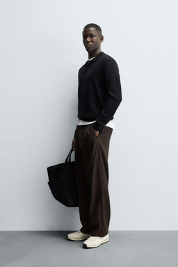 100% WOOL KNIT POLO SHIRT - Zara фото 4