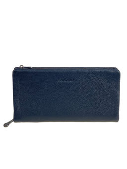 Клатч мужской из натуральной кожи, цвет черный