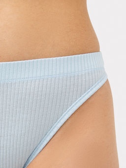Цена за 2 штуки! Трусы женские слипы в голубом цвете голубая иллюзия 412531 - Mark formelle фото 6