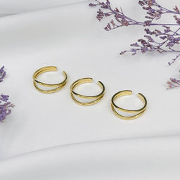 Кольцо регулируемое из хирургической стали 16,5-17,5 р