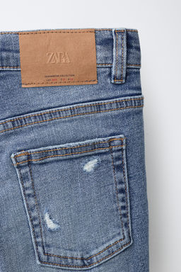 DENIM SKINNY ROTOS / Azul - Zara фото 3