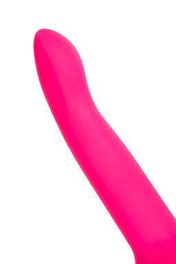 Фаллоимитатор, светящийся в темноте, Beyond by Toyfa Sam Glow, силикон, розовый, 17 см