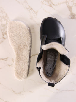 Босоногие ботинки 351.NATAbl.Черный/байка