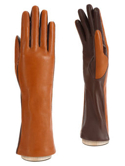Перчатки женские ш+каш. TOUCH F-IS0065 cork/d.brown - Eleganzza фото 7