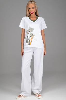 Футболка Анисия (хаки) - Эльза фото 3