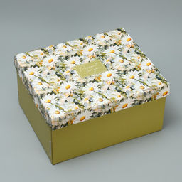 Складная коробка Ромашки, 31.2 х 25.6 х 16.1 см