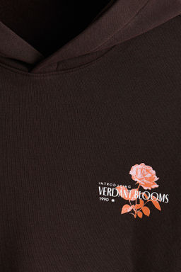 Sudadera con motivo y capucha Relaxed Fit - H&m фото 9