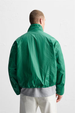 WAXED-EFFECT TECHNICAL JACKET - Zara фото 3