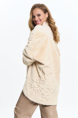 Куртка AVE RARA 1041/1 Натуральный бежевый  фото 2