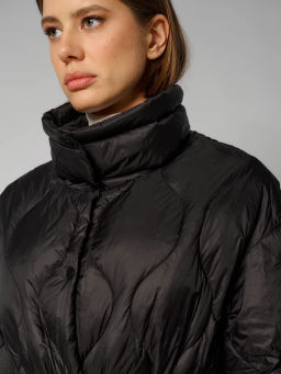 Пальто женское 12411-23041 black - Eleganzza фото 5