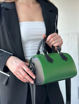 Модель №1513 | кожзам | гладкий | зеленый | Р924-30 | 33044 - L-craft фото 6