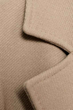 WOOL BLEND BELTED COAT ZW COLLECTION - Zara фото 10