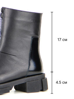 Ботинки EDART 325.L.21074bl.Черный/байка фото 6