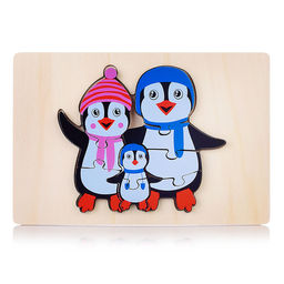 Пазл-вкладыш "Пингвины"