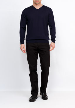 Джемпер мужской GREG G124-4023 (синий)  фото 4