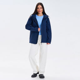 RODOS Ветровка softshell женская демисезон М-312 Тёмно-синий