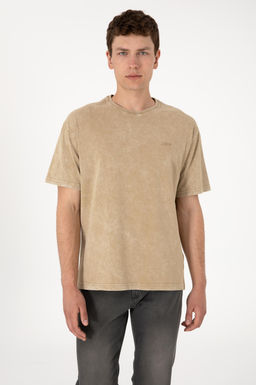 Erkek Haki Ti__rt Sepette S_rpriz _ndirim