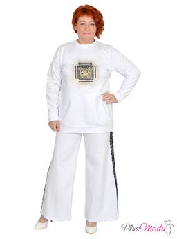 Толстовка Модель №1173 размеры 44-84 - Plusmoda фото 5