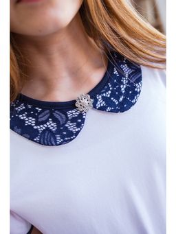 Блузка белый 202230609 - Nota bene фото 23