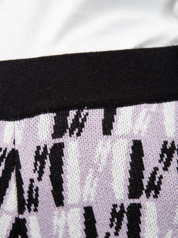 Брюки женские ZZ-06003 black/lavender