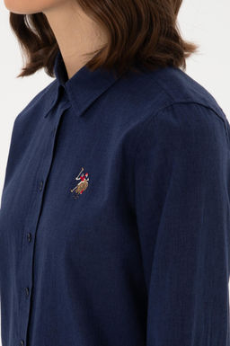 Kad_n Lacivert Uzun Kollu Basic G_mlek Sepette S_rpriz _ndirim - U.s. polo assn фото 7