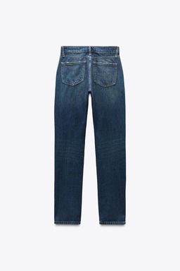 ZW COLLECTION STRAIGHT LOW-RISE JEANS - Zara фото 7