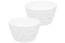 Набор салатников 2 пр. 610 мл 13,3*13,3*7,4 см "Птички на ветке"