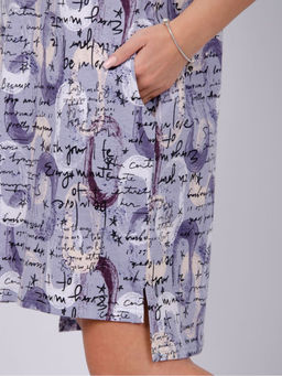 Туника "Блеск" сирень, трикотаж