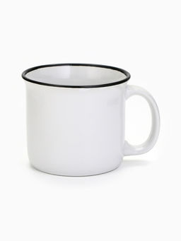 Кружка керамическая, новогодняя Корги, 450 мл